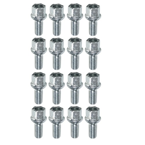 16x alu stahl radschraube fü - radschraube,