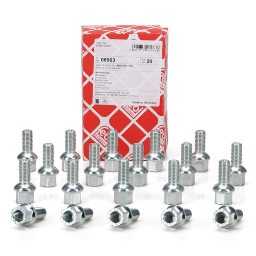 20x febi 06963 radschraube - 20x,